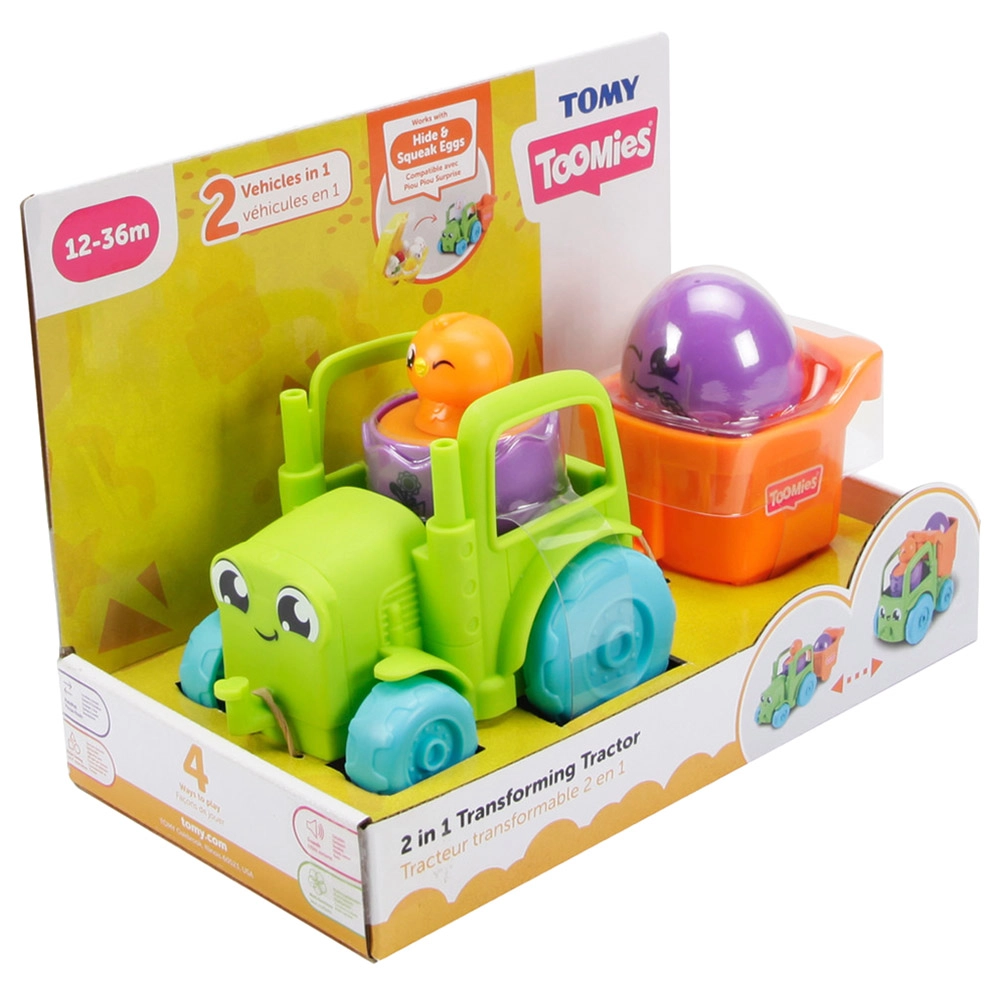 Tomy Toomies 2-in-1 Transforming Tractor
