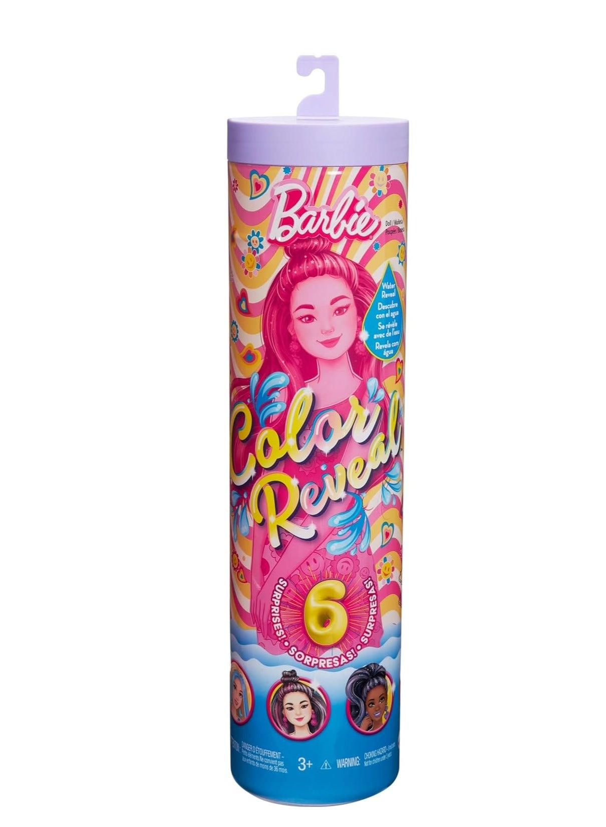 Barbie Color Reveal Rainbow Groovy Series Doll HRK06