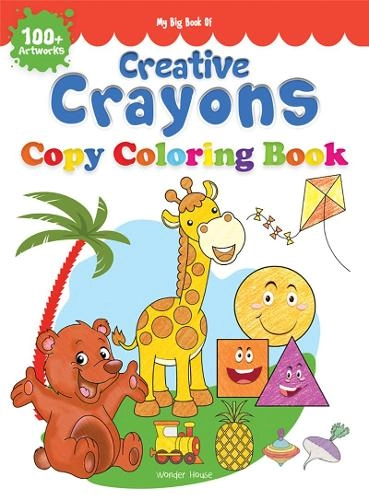 Prakash books My Big Book of Creative Crayons - Board book 96 pages