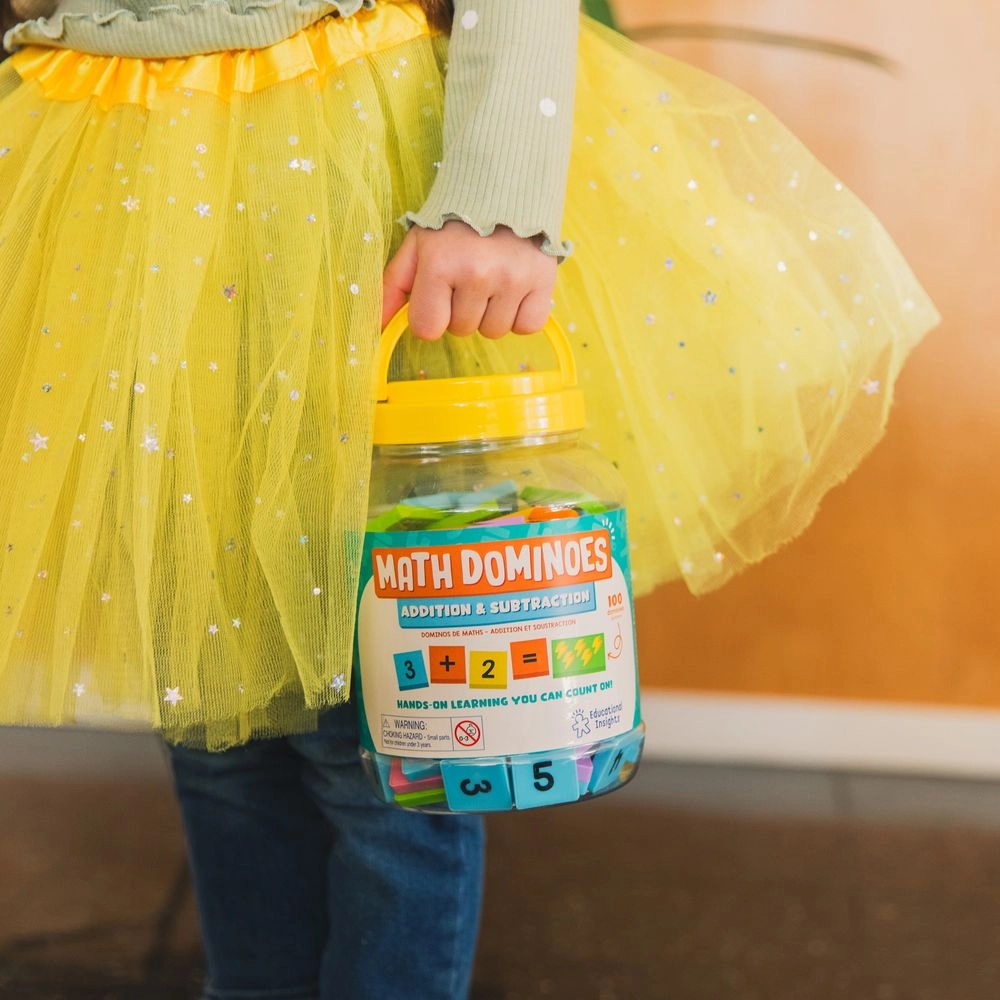 Math Dominoes - Suitable for 3 years & above 100 Pcs