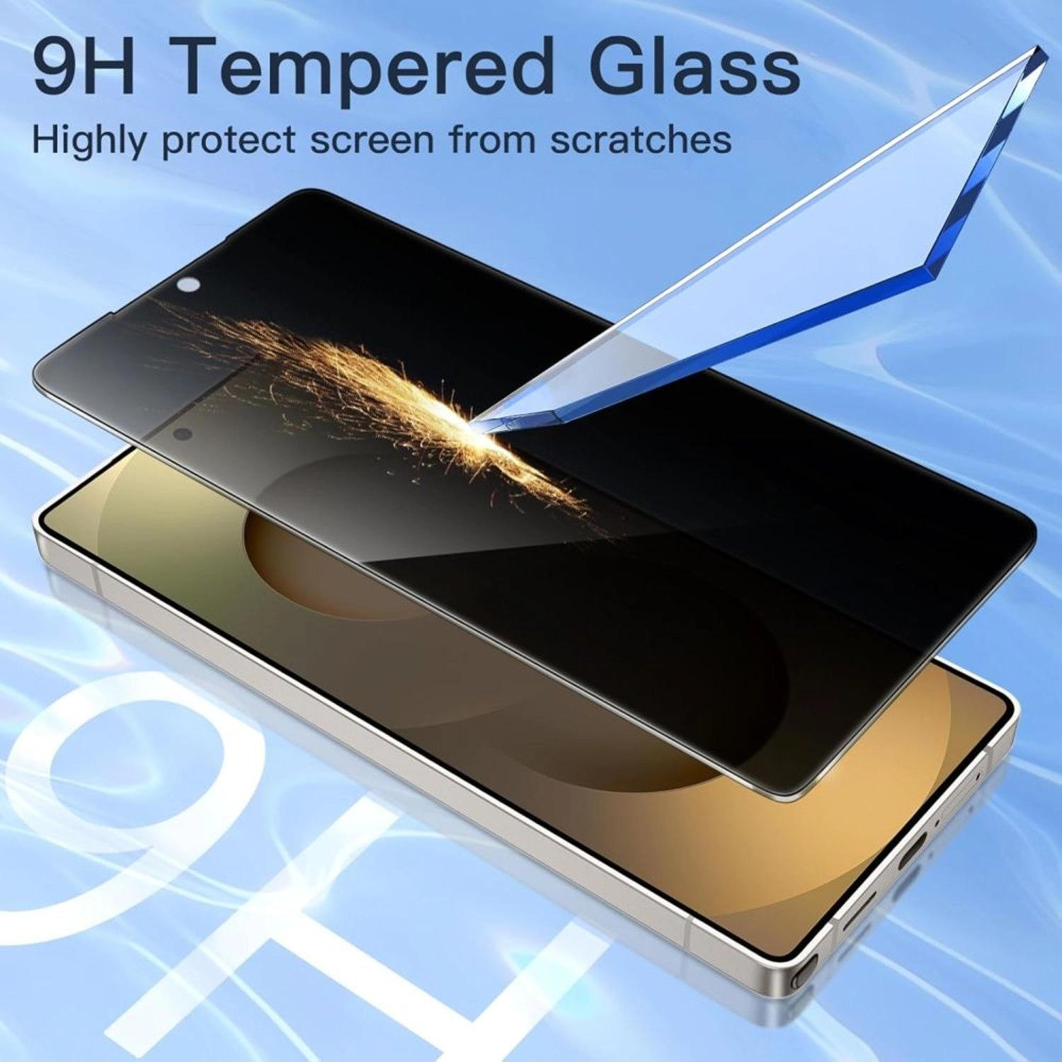 Privacy Tempered Glass Screen Protector for Galaxy S24 Ultra