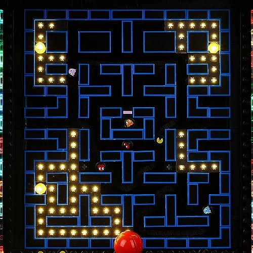 LED Lighting Kit for LEGO 10323 Icons PAC-Man Arcade Building Kits