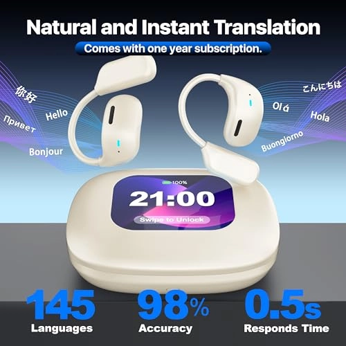 AI Language Translation Earbuds - 144 languages