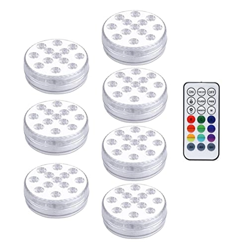 Underwater Submersible LED Lights - 13 LEDs IP68 USB Rechargeable