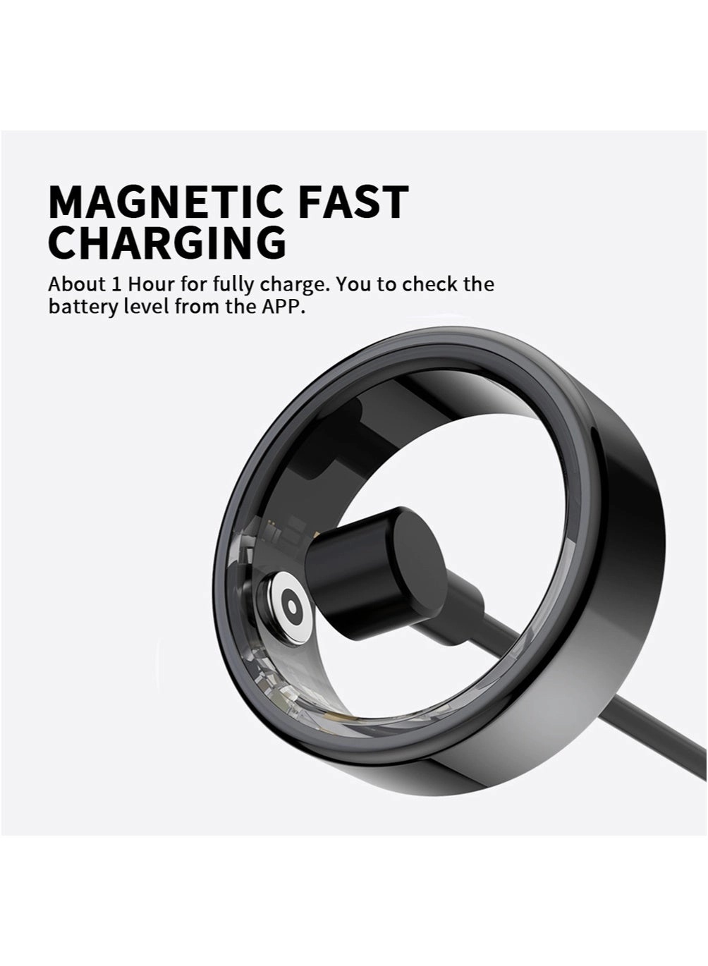 Smart Ring - IP68 Magnetic Charging Size 11