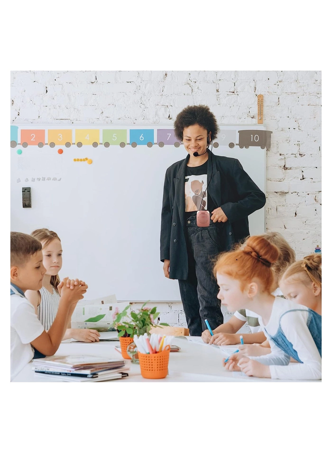 SZ-552A - 1 x Wired microphone headset UHF