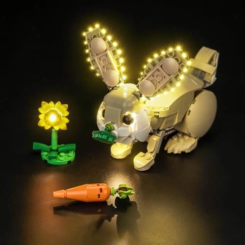 LED Lighting Kit 31162 - ABS Easter for LEGO Cute Bunny 31162