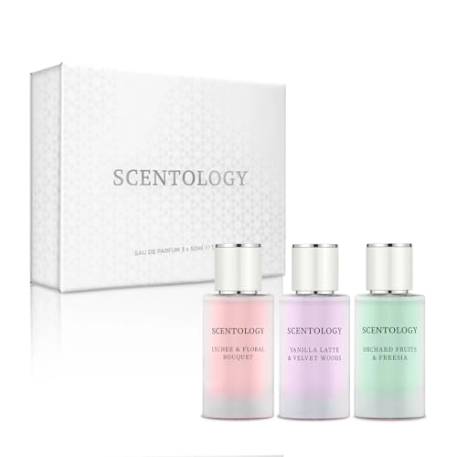 Vanilla Latte & Velvety Woods + Lychee & Flower Bouquet + Orchard Fruits & Freesia - Eau de Parfum 3 x 50 ml