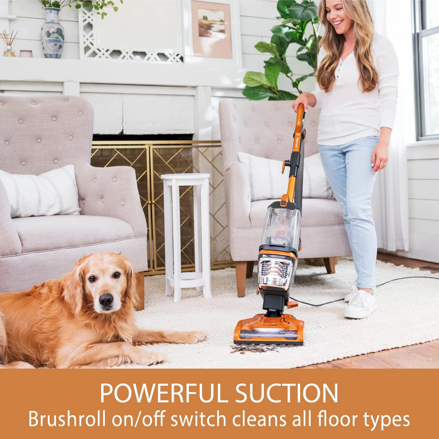 Featherlite LiftUp Bagless Upright Vacuum (DU4080)