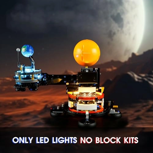 Led Light for LEGO 42179 Technic Planet Earth and Moon in Orbit