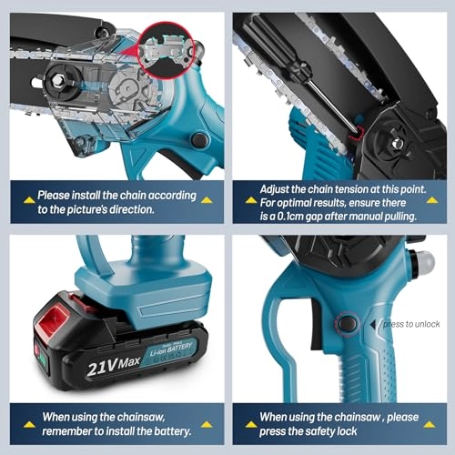 Mini Chainsaw - 600 Watts