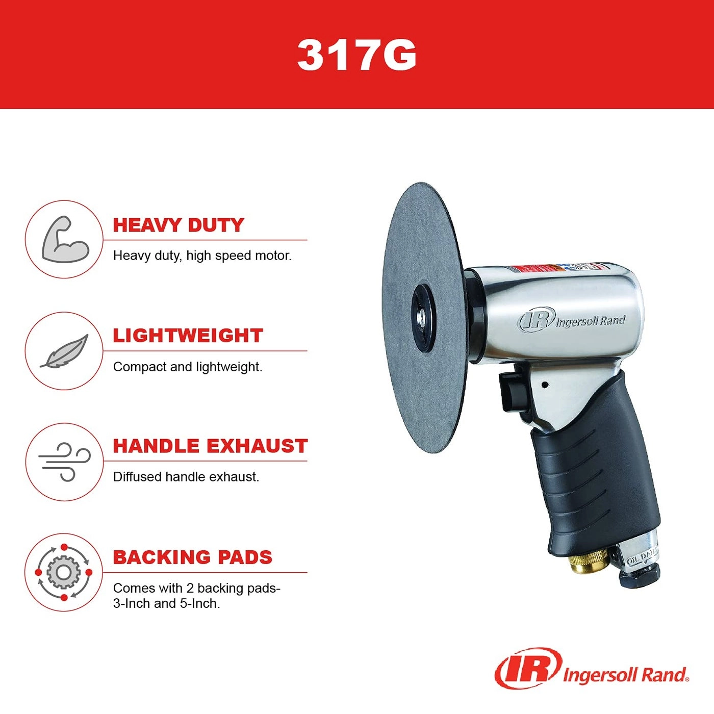 317G Edge Series - High Speed Air Sander