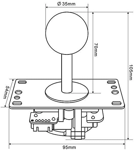 JLF-TP-8YT - 4 & 8 Way Adjustable + OBSF-30 - 8 pcs White