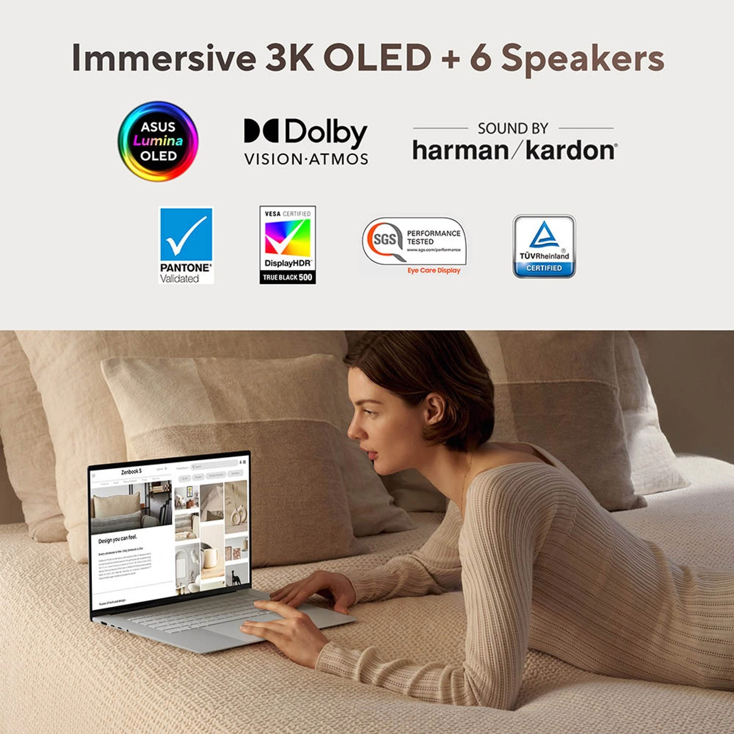 Zenbook S UM5606WA-RK233W - 16'' Ryzen 9 HX 370 32GB DDR5 2TB SSD