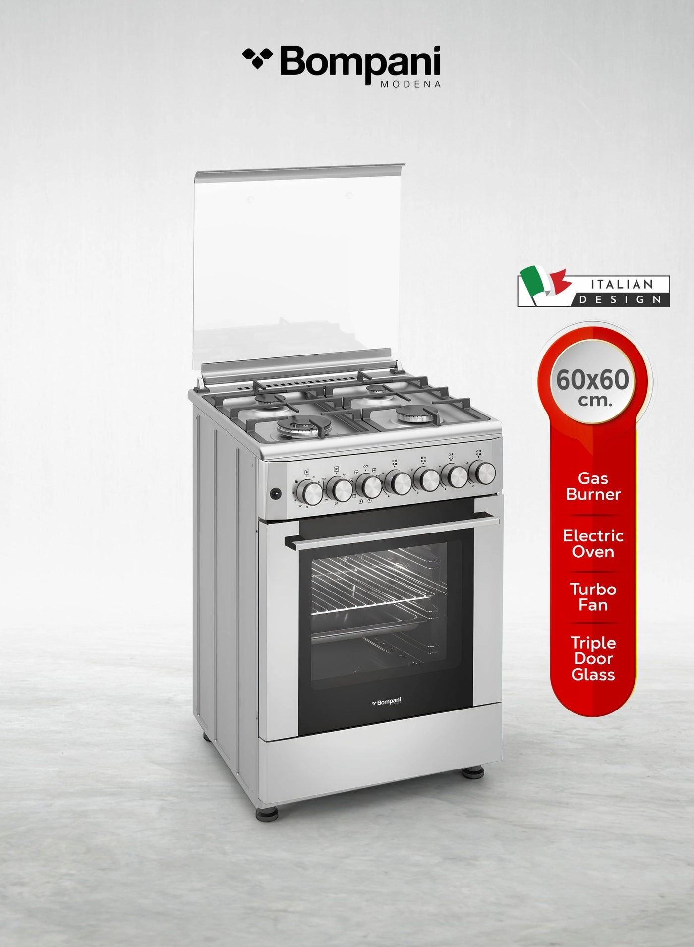 Bompani BO614BIXT GAS Cooker