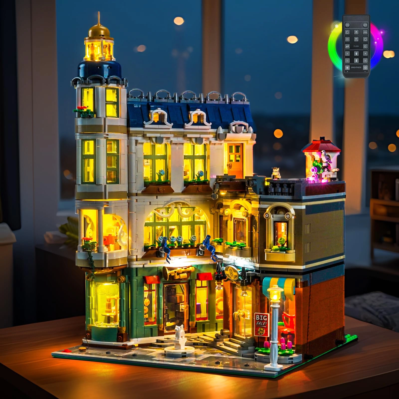 LocoLee LED Light Set - RC Compatible with Lego 11371