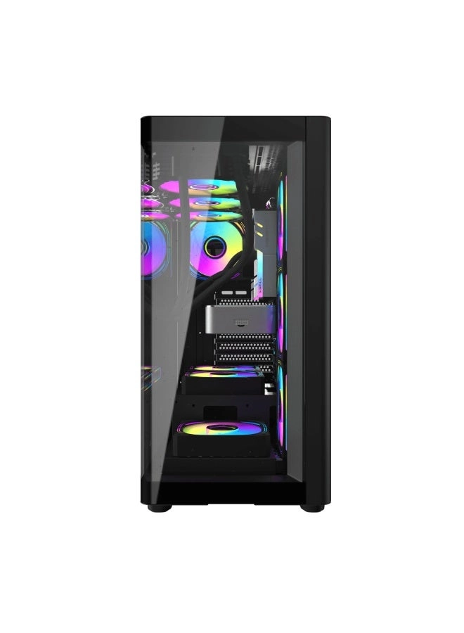 DS900G - curved tempered glass Mid Tower