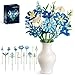 Blue Flower Bouquet - 13pcs