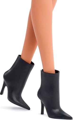 Barbie Basics Model 1 - Brunette Black Mini Dress