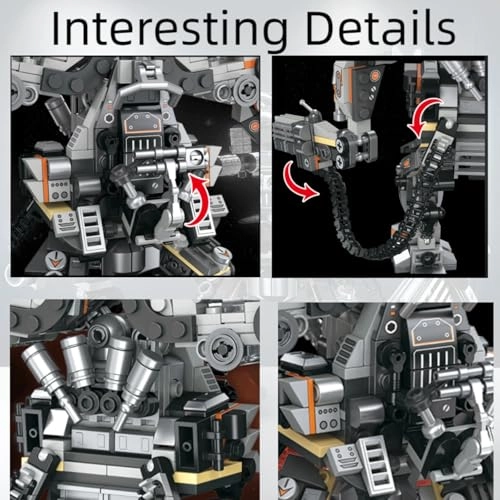 Mech Robot - Building Blocks Industrial Style