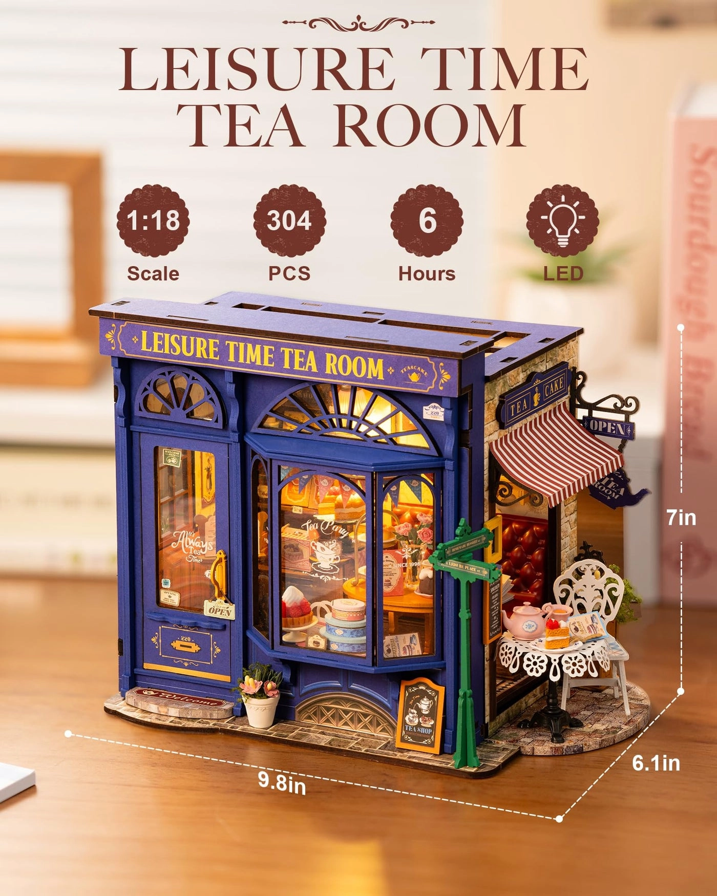 Leisure Time Tea Room - Edwardian 1:18