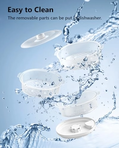 Electric Food Steamer - 13.7 Quarts