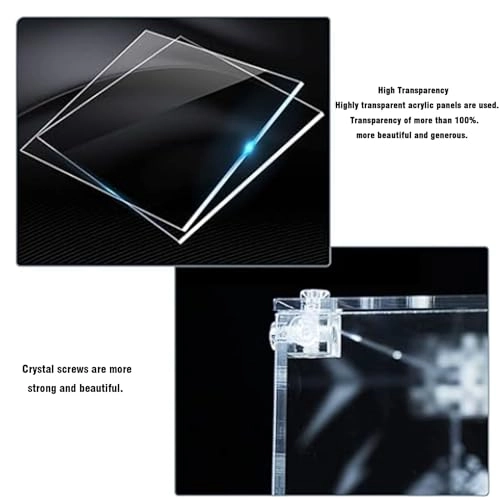 Acrylic Display Case for LEGO Type A Chalet 21338 - Gift Block Model Collector Series - 3mm thickness