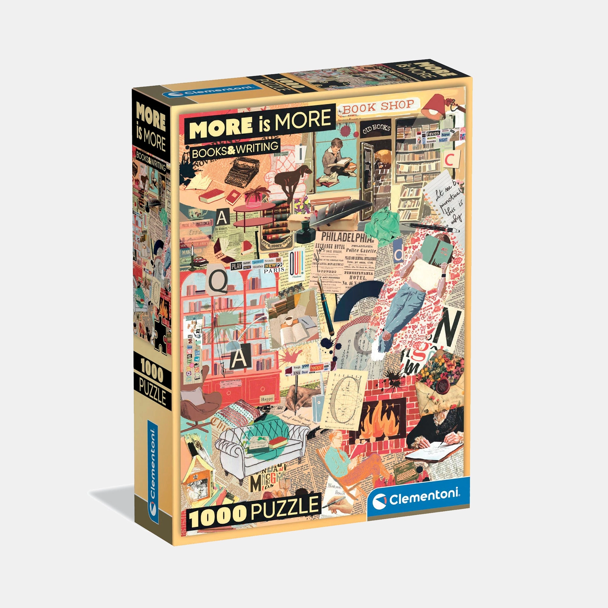 Clementoni Books & Writing Puzzle (B378097) - 1000 pcs