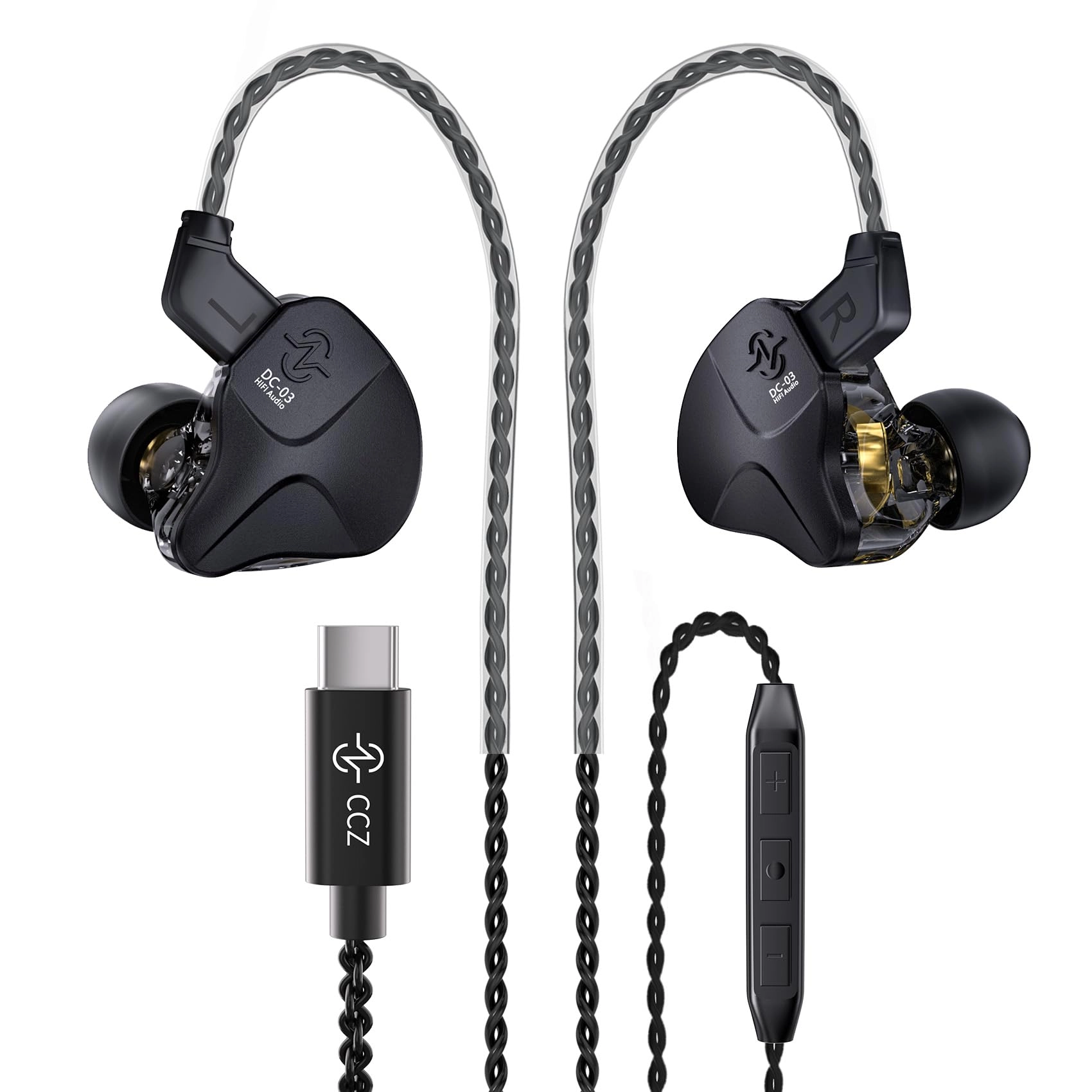 H HIFIHEAR DC03 Wired Earbud