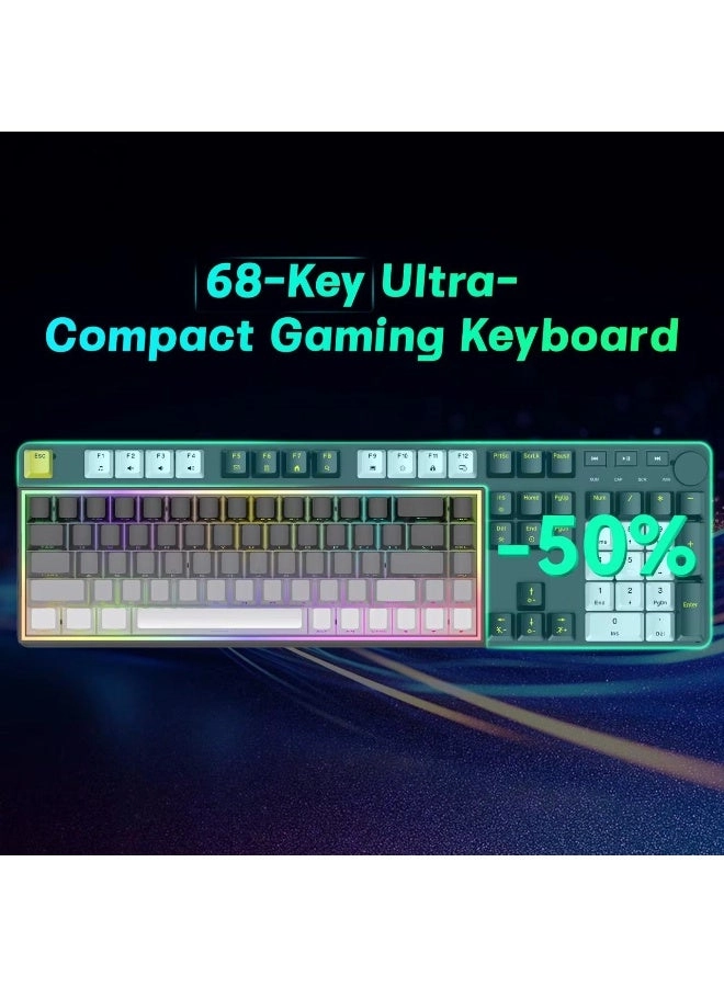 68-Key Mechanical Keyboard - Wired