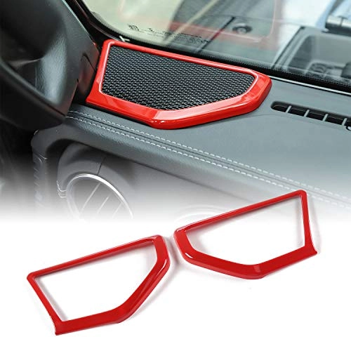 A pillar Speaker Decoration Cover Trim - Wrangler JL JLU & Gladiator JT 2018 2019 2020 2021 2022 2023 2024 A-Pillar