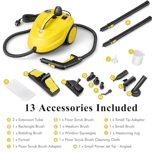 Steam Cleaner - 5 Bar 1.8L