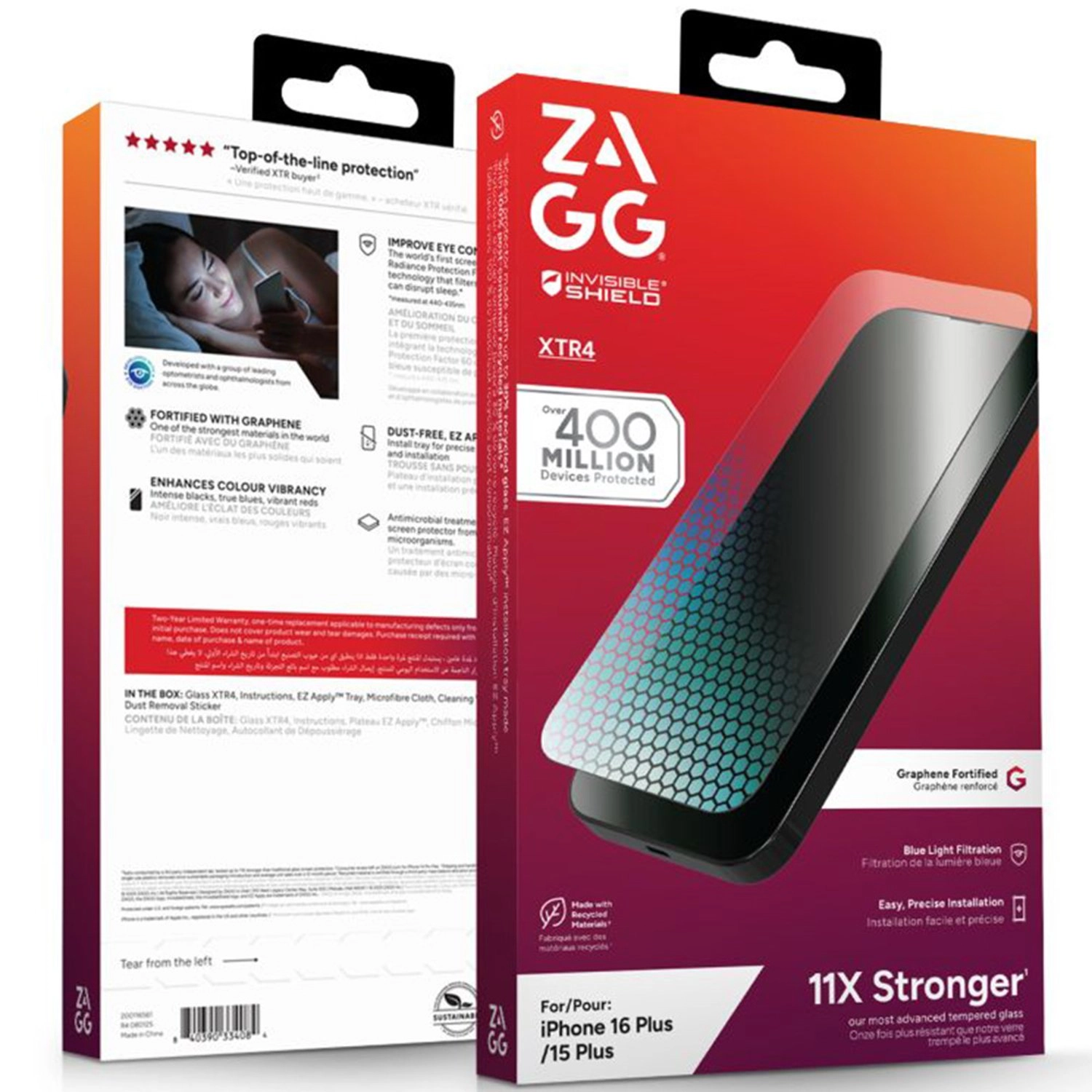 Clear Screen Protector for iPhone 16 Plus