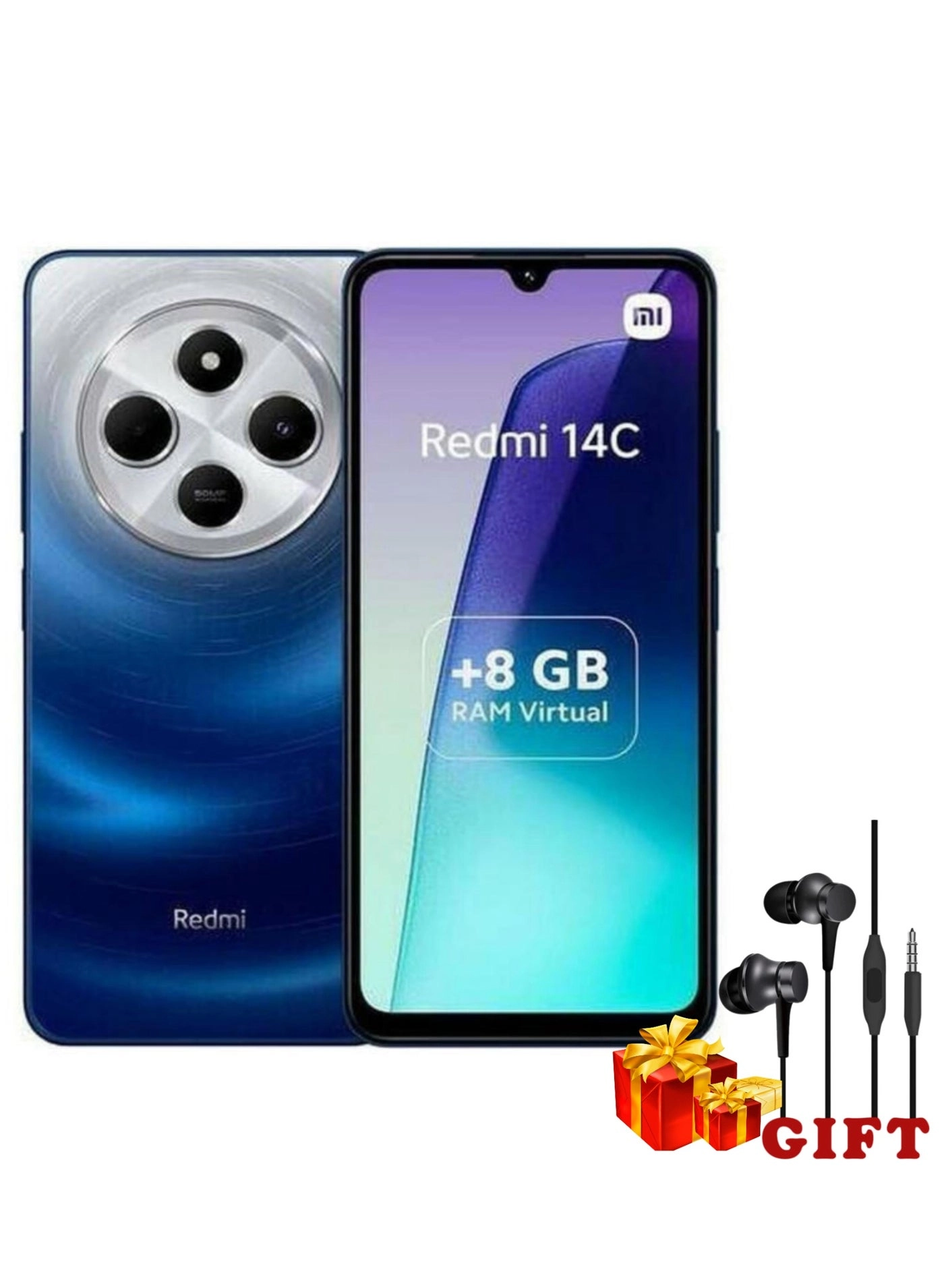 14c 8GB 256GB + Piston Earphones Fresh Edition