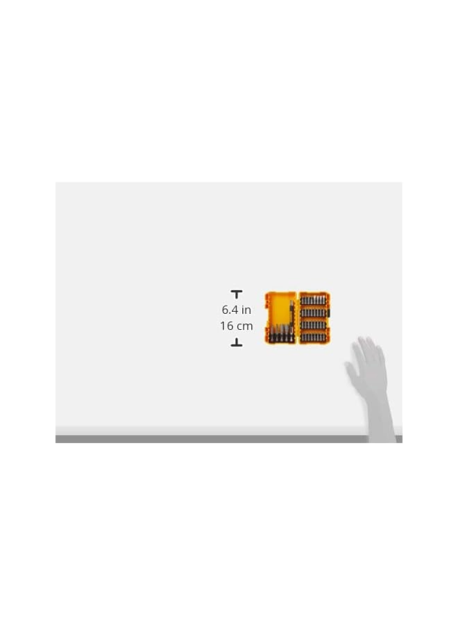 DW2176 Magnetic Slotted and Phillips Screwdriver Set (37 Pcs)