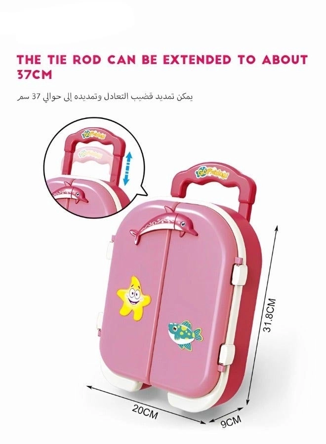 Magnetic Fishing Game - Rotating Board 2 in 1