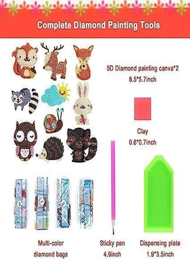 5D Diamond Painting Kit - Animal Stickers Rhinestone