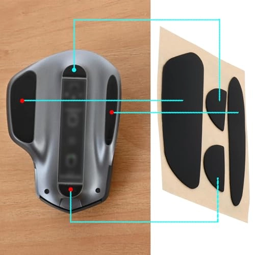 Replacement Wireless Mouse Feet - Compatible with Logitech MX Master 2S Wireless
