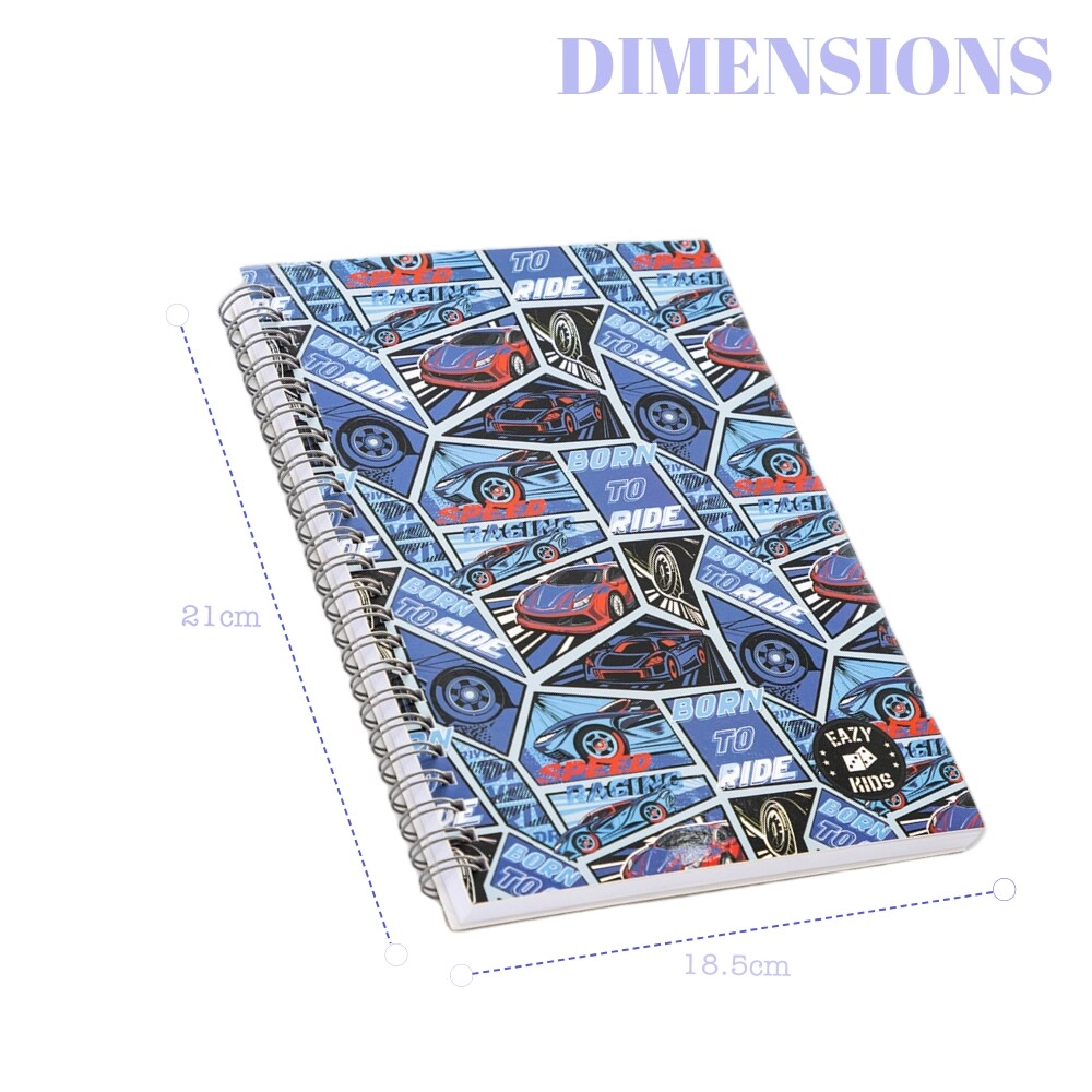 Spiral Diary - 21x14.5cm 80 Pages