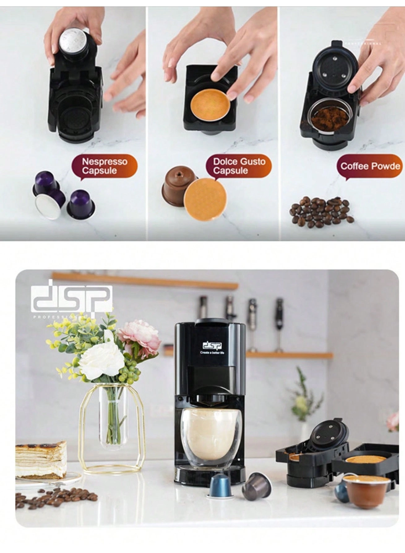 Multi Capsule Coffee Machine KA3046