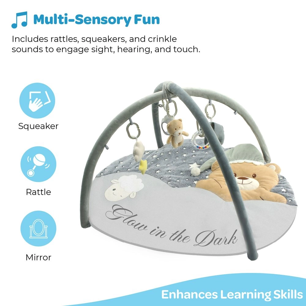 Glow In The Dark Baby Playmat - Suitable for 0 months & above