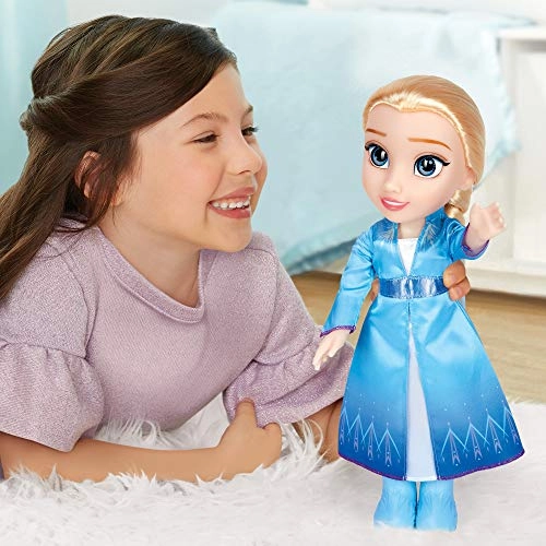 Elsa Travel Doll - 14”/ 35cm Tall Includes Dress and Boots Ages 3+