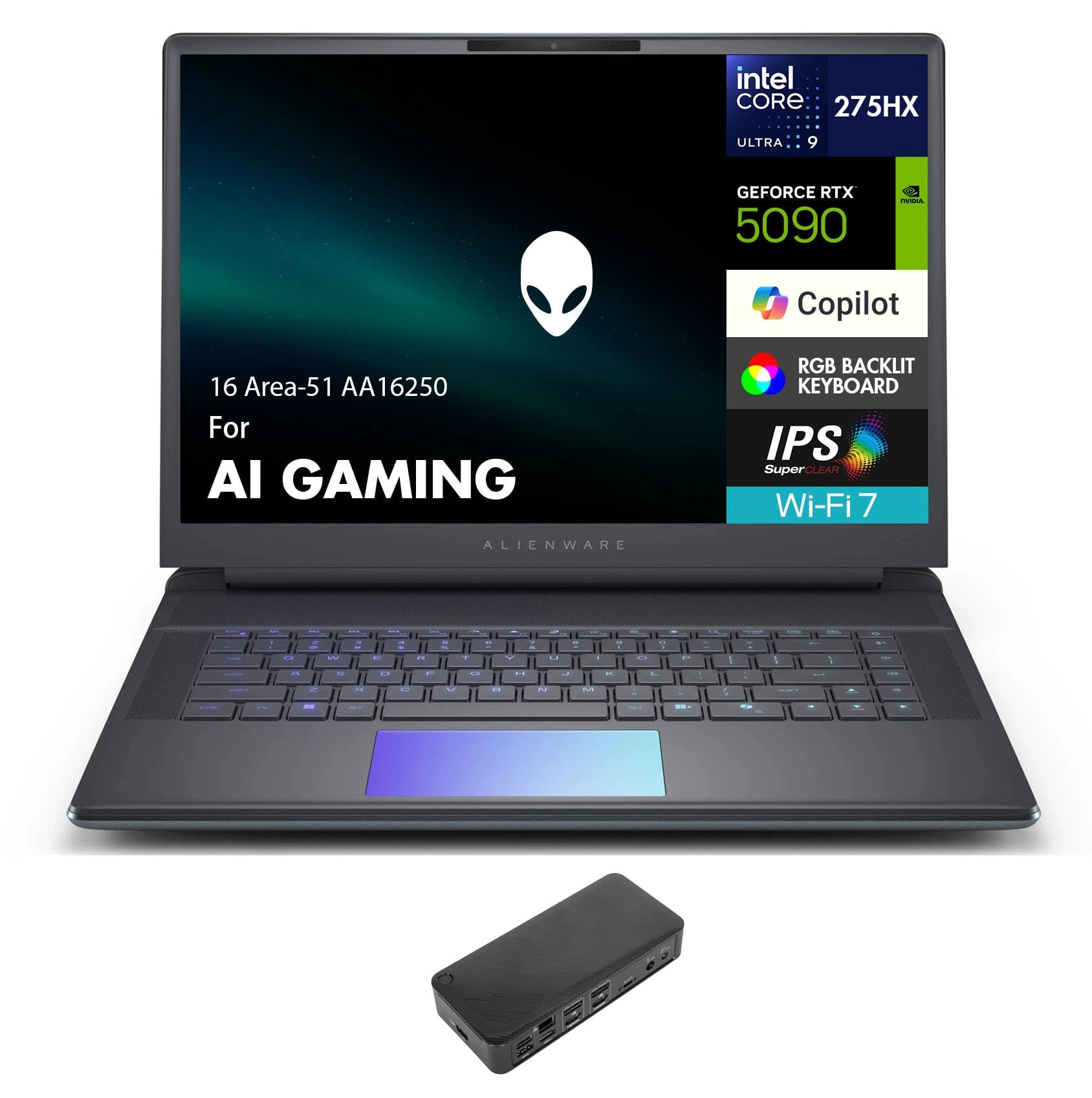 Alienware 16 Area-51 - 16'' Ultra 9-275HX 64GB DDR5 8TB SSD