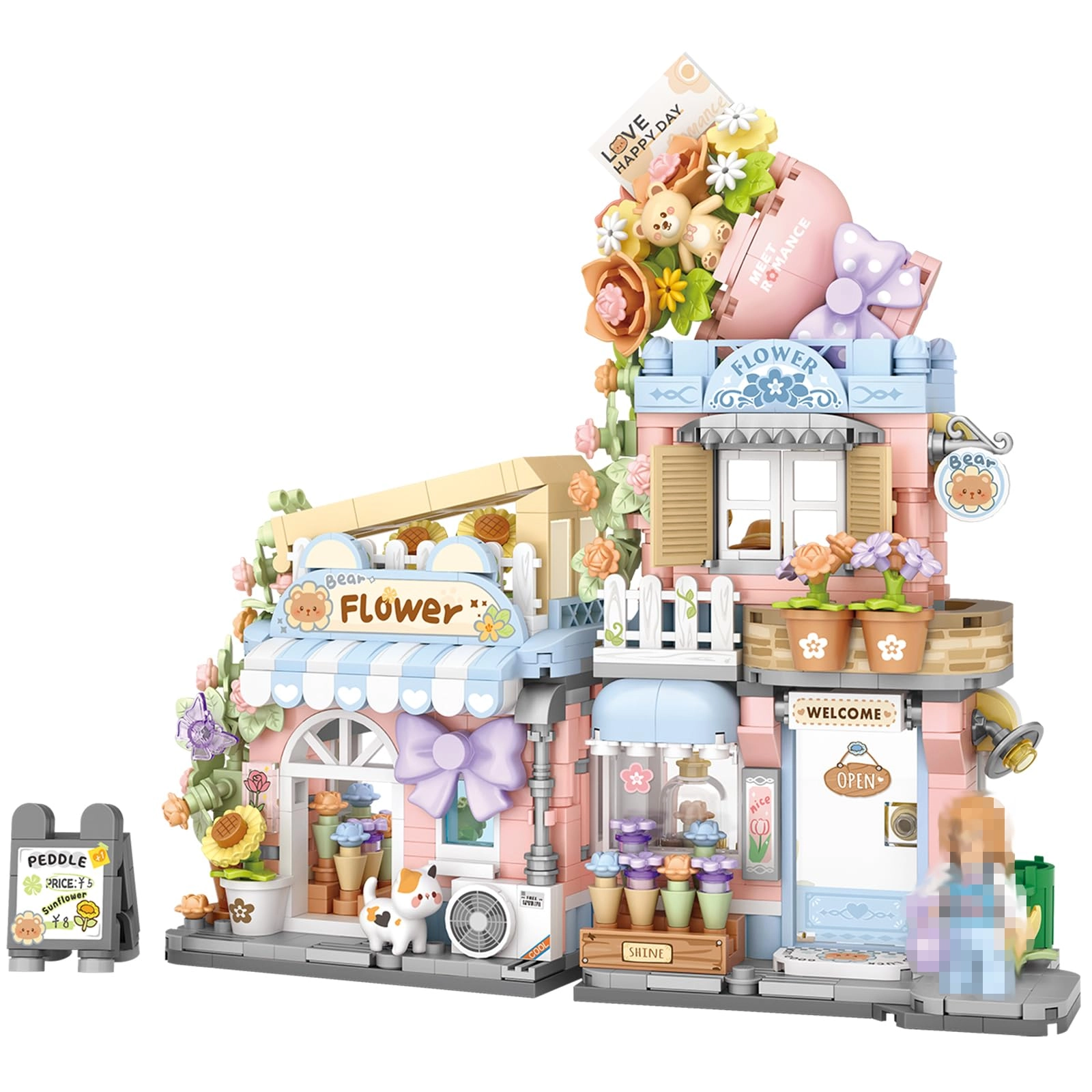 MEIEST Mini City Shop Street View - 1000 pcs