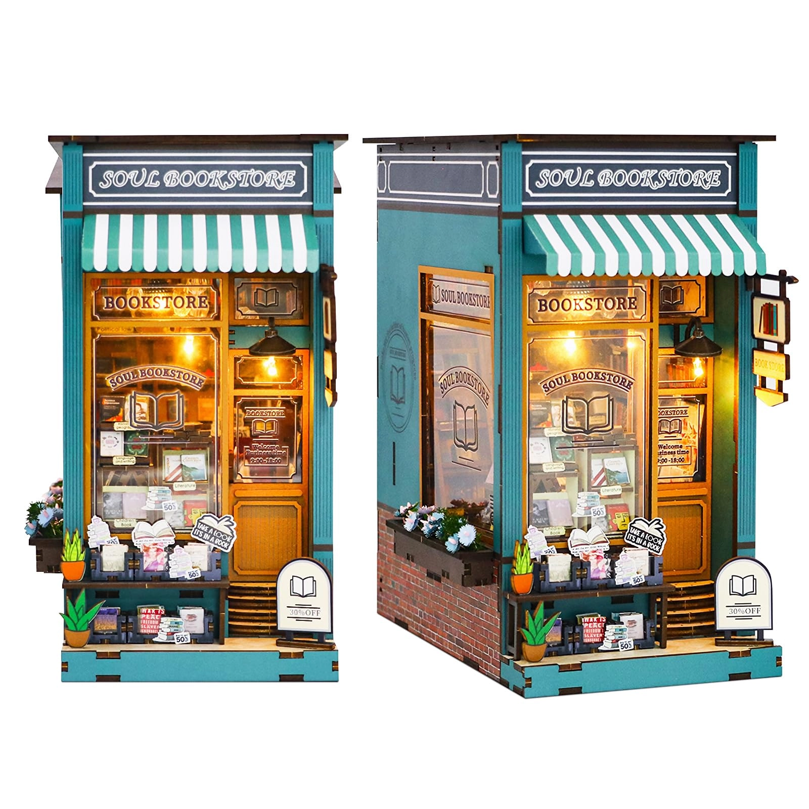 DIY Book Nook Kit - Soul Bookstore