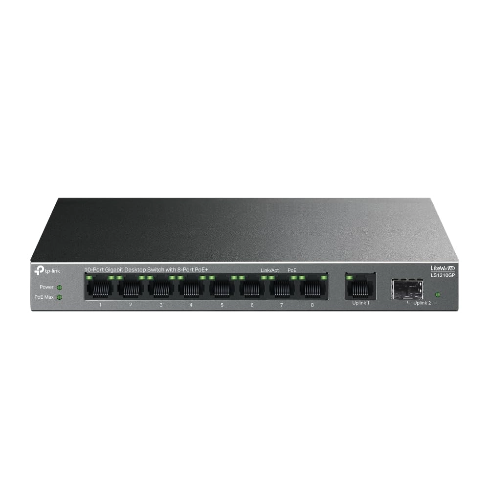 TP-Link Corporation Limited LS1210GP 10-Ports