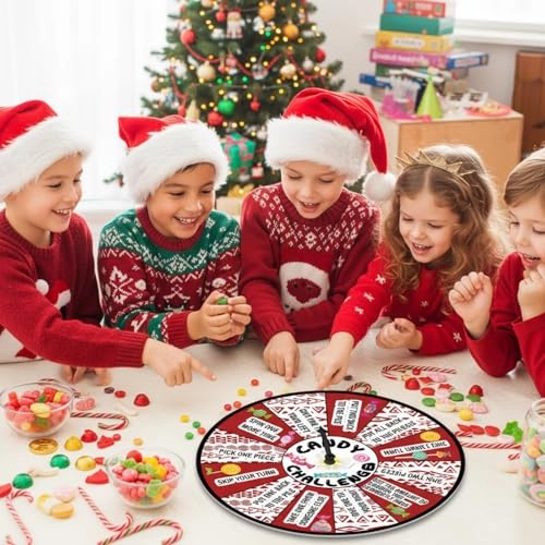 Candy Challenge Game Spinner - English 12 years and up
