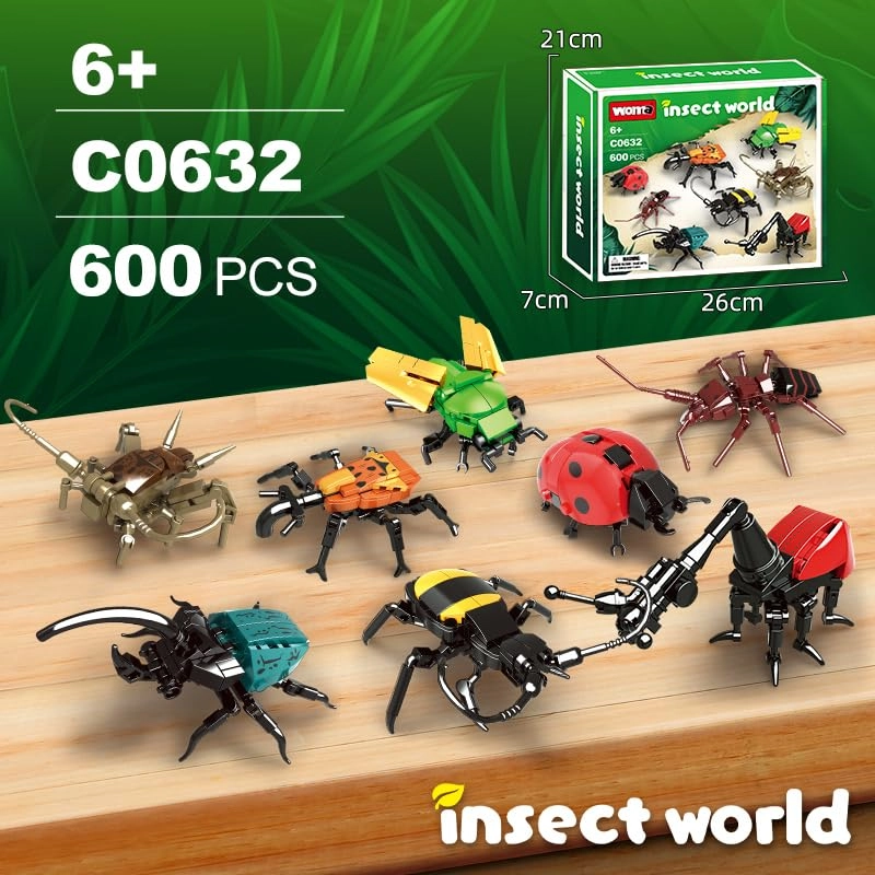 Insect World - 6 years+ 600 pieces