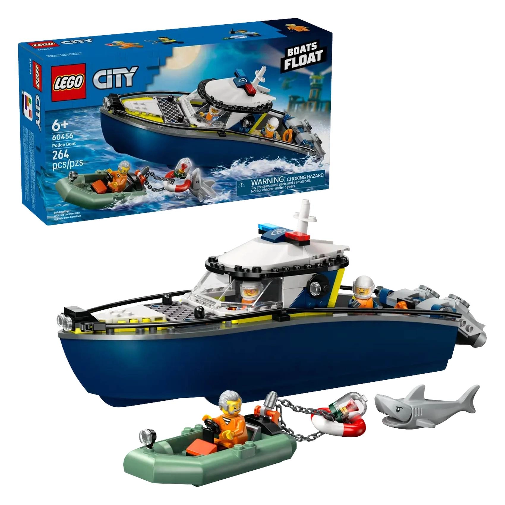 City Police Boat Chase (60456)