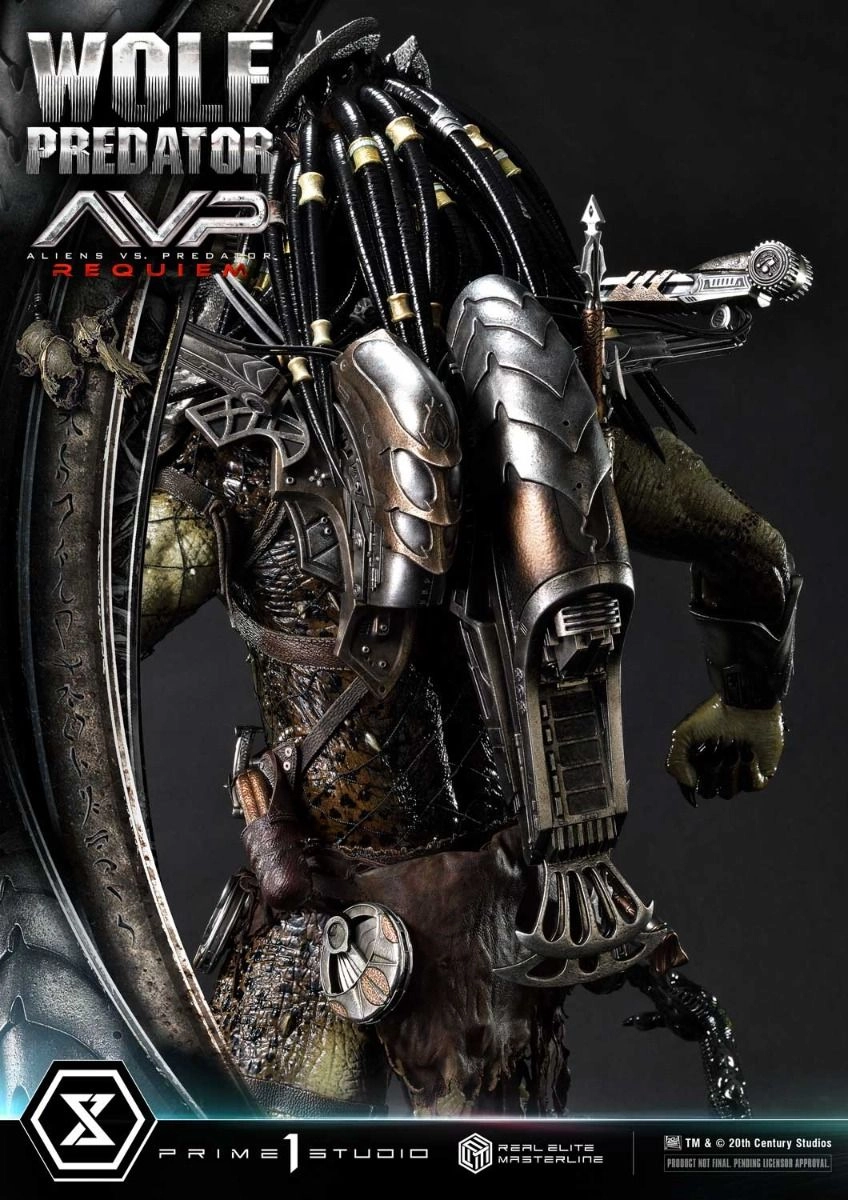 Requiem Wolf Predator - Aliens vs Predator - H:95cm